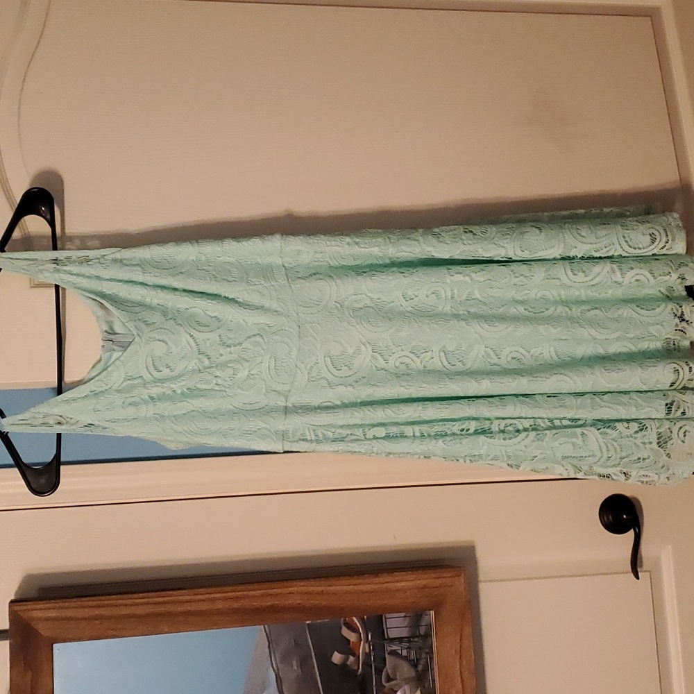 Light Green Medium Womens Dress